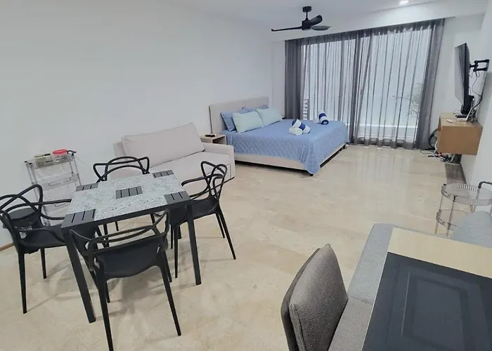 Apartamento Fabulosa Vista Al Mar Desde La Piscina Infinita Playa del Carmen